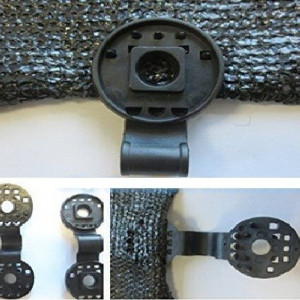 PLASA VERDE plastic- umbrire, mascare, camuflaj - rola 1.5x50m, 150gr/mp