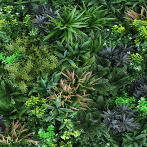 VV 6137 GreenWall Tropical Dream-perete verde artificial 1x1m