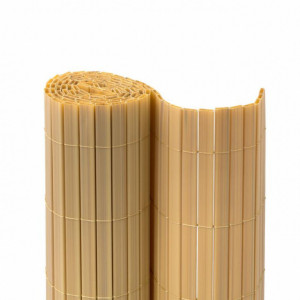 BAMBOO galben, gard din Bambus artificial, role de 1.5m x3m