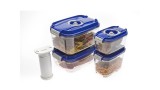 Set de 5 piese (4 recipiente+pompa manuala de vid) STATUS STAVAC41