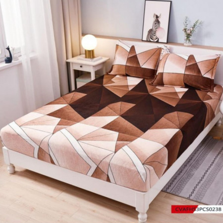 Husă de Saltea din Cocolino cu Elastic și Două Fețe de Pernă-HCD 04