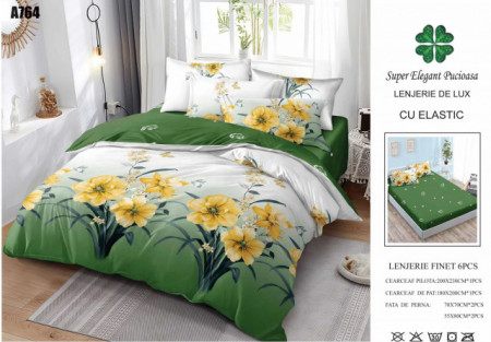 Lenjerie din Finet, Cearceaf cu Elastic-FE6B 779