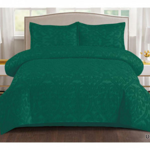 Lenjerie de Pat cu Broderie în Relief-Cearceaf NORMAL-UC 38