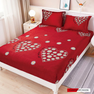 Husă de Saltea din Cocolino cu Elastic și Două Fețe de Pernă-HCD 36