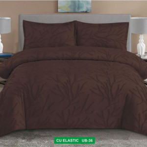 Lenjerie de Pat cu model în relief-Cearceaf cu Elastic-UB 36