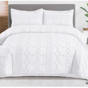 Lenjerie de Pat cu Model în Relief-Cearceaf NORMAL-UC 30