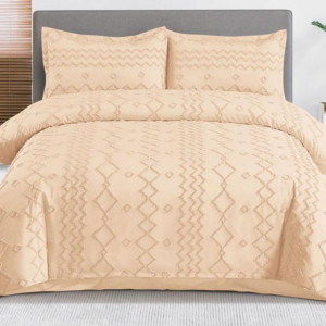 Lenjerie de Pat cu Model în Relief-Cearceaf Normal-UC 32