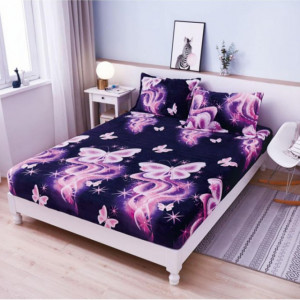 Husă de Saltea din Cocolino cu Elastic și Două Fețe de Pernă-HCD 05