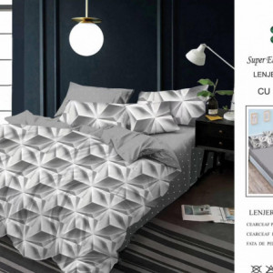 Lenjerie din Finet, Cearceaf cu Elastic-FE6B 769