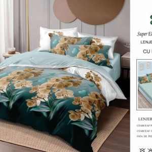Lenjerie din Finet, Cearceaf cu Elastic-FE6B 778