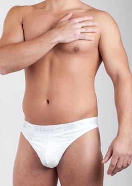 Chilot tanga alb N82MM Jolidon