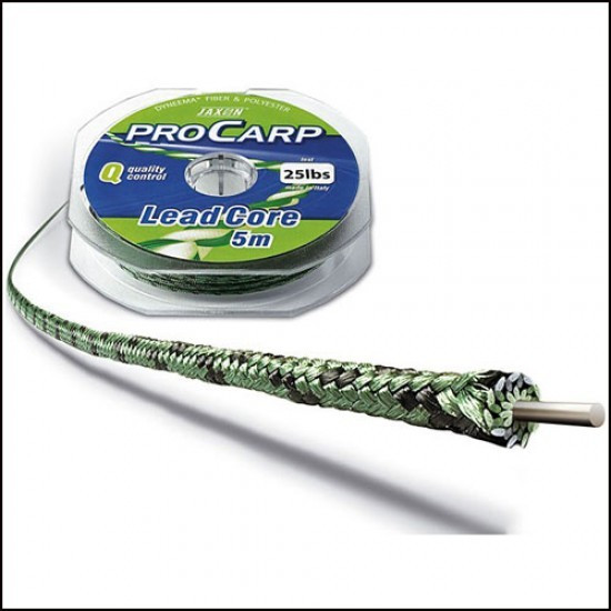 Fir Jaxon Lead Core Pro Carp, verde, 5m (Rezistenta: 30 lbs) Jaxon imagine 2022