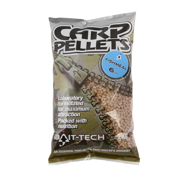 Fishmeal CARP FEEDER Pellets 2kg Bait-Tech (Diametru: micro)