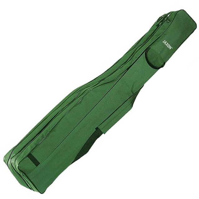 Husa lansete Jaxon Promo Verde, 2 compartimente, 125cm