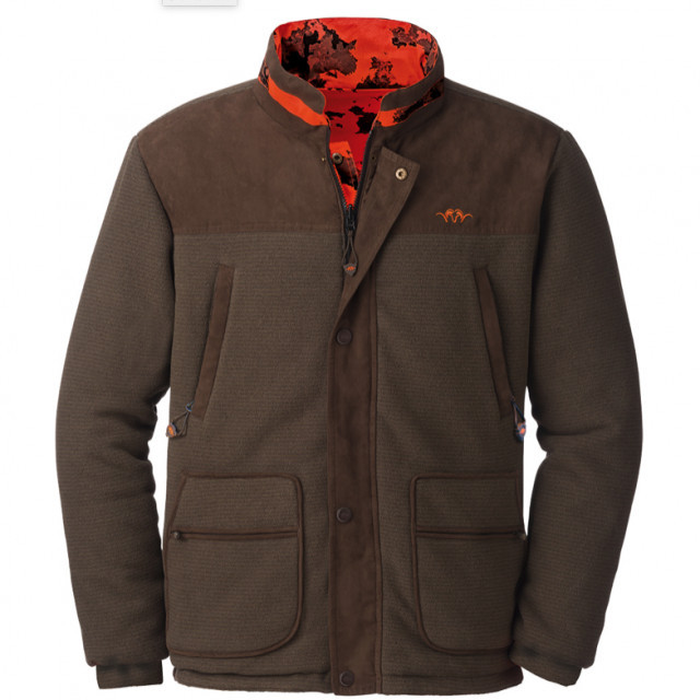 Jacheta reversibila Blaser Fleece Bastian Mud, maro (Marime: XL)