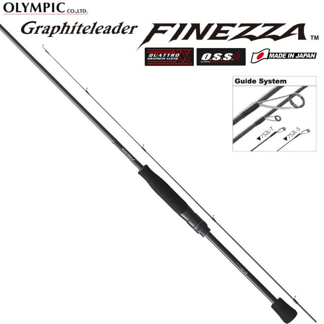 Lanseta Graphiteleader Finezza GLFS-75L-T R-Fast, 2.26m, 1-7g, 2trons