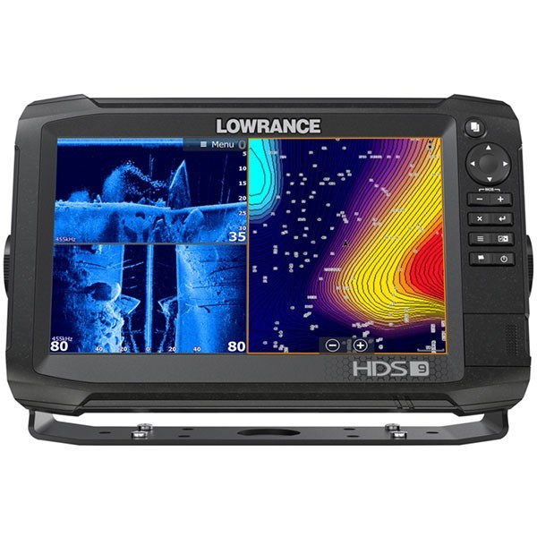 Sonar Lowrance HDS-9 Carbon Structure Scan 3D Chartplotter