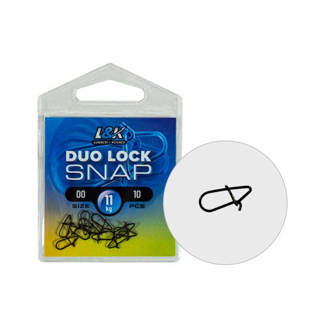 Agrafe prindere rapida l&k duo lock snap, 10buc (marime agrafe: 00)
