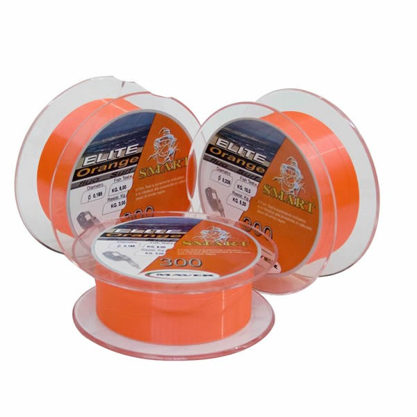 Fir monofilament Elite Surf Orange 300m Maver (Culoare fir: fluo, Diametru fir: 0.23 mm)