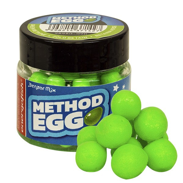 Pop Up Benzar Method Egg critic echilibrat, 8mm (Aroma: Capsuni) Benzar