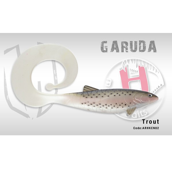 Shad Garuda Swimbait 35cm 160gr Trout Herakles Herakles imagine 2022