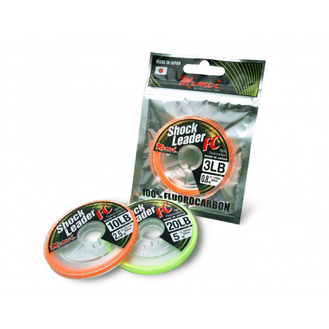 Fir Momoi Shock Leader Fluorocarbon, transparent, 30m (Diametru fir: 0.20 mm) Momoi imagine 2022