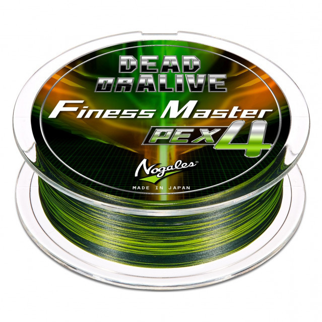 Fir Textil Varivas Nogales Dead or Alive Finesse Master PE X4, DarkGreen + Motion Green, 150m (Rezistenta: 9.5 lbs) pescar-expert.ro