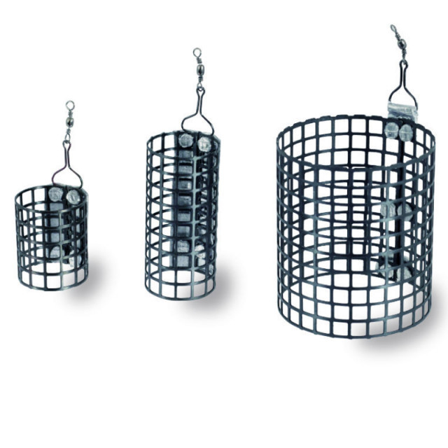 Momitor Colmic Round Cage Feeder, 25x56mm (Greutate plumb: 30g)