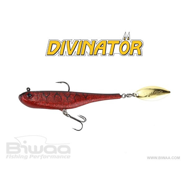 Spinnertail Divinator Medium Chili Tiger 18cm / 35g / 1buc / plic Biwaa BIWAA imagine 2022