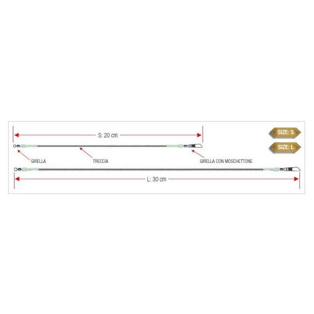 Airtek Feeder Twisted Trace 2buc/plic Trabucco (Marime: L)