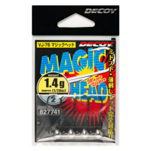 Carlige Decoy Jig Vj-76 Magic Head, Nr. 1 (Marime Carlige: Nr. 1, Greutate jig: 9 g) Decoy imagine 2022