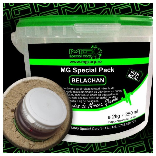 Mix pentru boiles Fishmeal + lichid 2 kg MG Carp (Aroma: Squid – Octopus-Cranberry) MG Carp imagine 2022