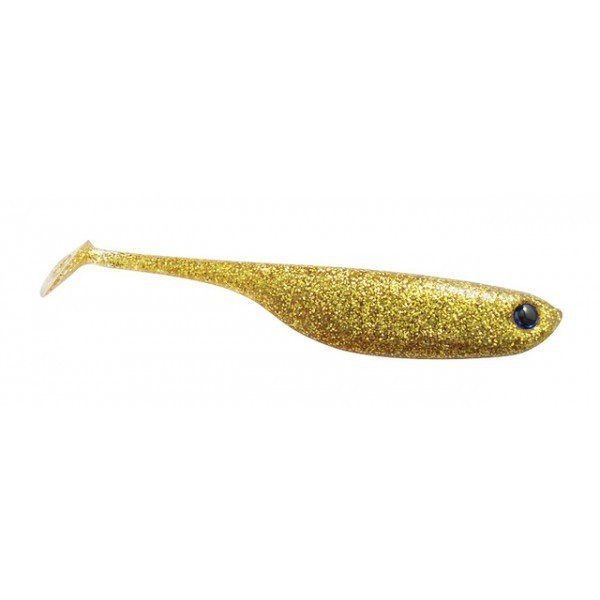 Shad Divinator S Gold 6cm, 8buc/plic Biwaa