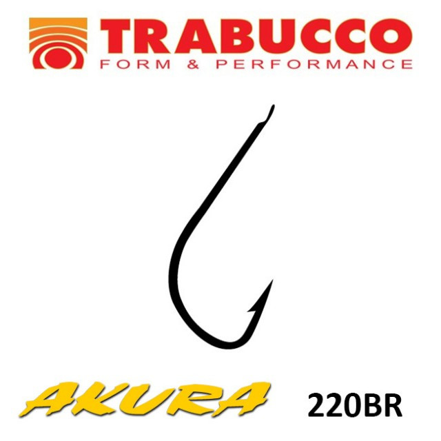 Carlige Akura 220BR Trabucco (Marime Carlige: Nr. 1) pescar-expert.ro