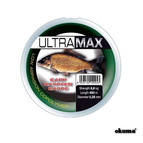 Fir monofilament Okuma Ultra Max Carp, maro, 250m (Diametru fir: 0.28 mm)