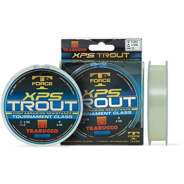 Fir monofilament T-Force XPS Trout Competition 150m Trabucco (Diametru fir: 0.20 mm)