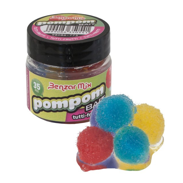 Momeala artificiala PomPom Baits Benzar Mix (Aroma: Tutti-Frutti) Benzar