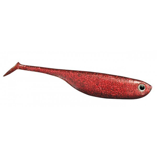 Shad Divinator S Red 15cm, 3buc/plic Biwaa