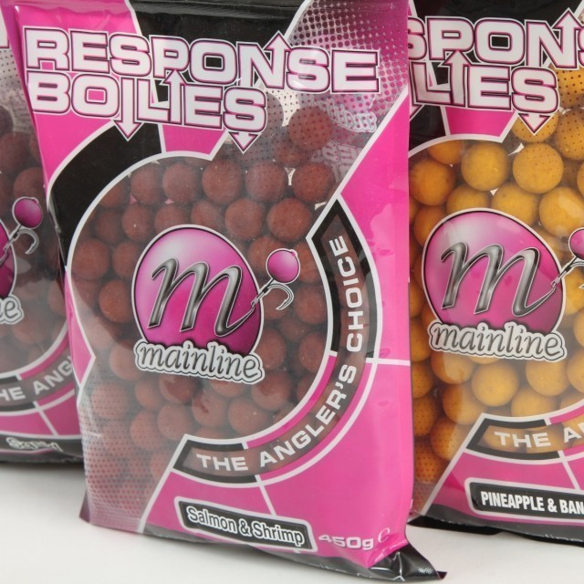 Boilies Response 15mm Salmon / Shrimp 450g MainLine