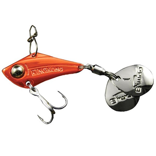 Cicada King Kong Tailspinner Orange 3cm 7g Biwaa