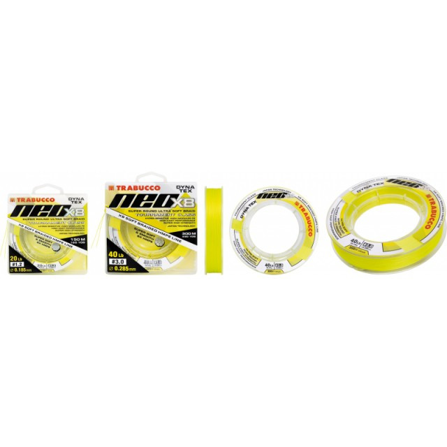 Fir Dyna-Tex X8 Yellow 150m Trabucco (Diametru fir: 0.14 mm) pescar-expert.ro imagine 2022
