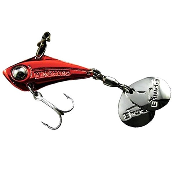 Cicada King Kong Tailspinner Red 3cm 7g Biwaa