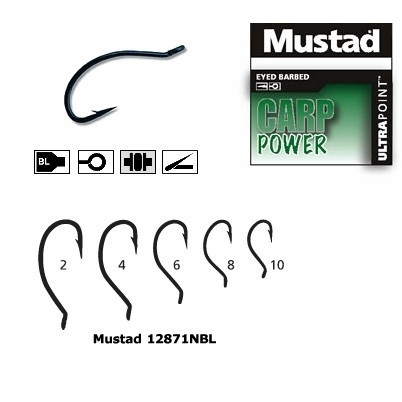 CIRLIG CRAP NICHEL CIOC PAPAGAL 10 buc/ plic/ nr. 16 (M.10515BLN.16) Mustad Mustad