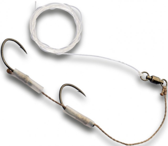 Montura Somn Climax Cult Bait Fish Combi Rig, 2 x Carlig Nr. 7/0 + 9/0, 1.00/1.30mm/120kg, 180cm Climax imagine 2022