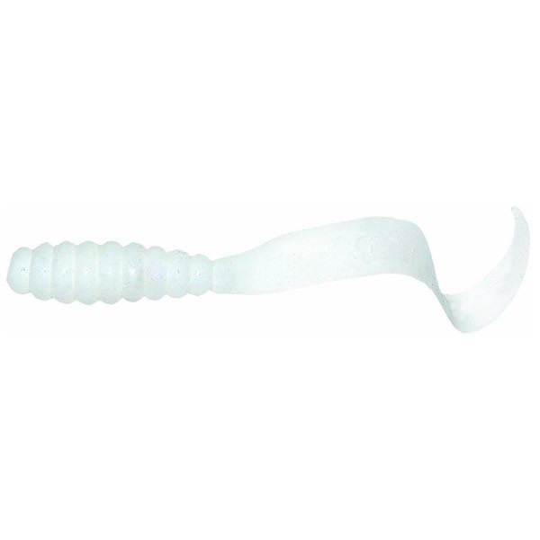 Naluca vierme White 8cm/ 5 buc/plic Mister Twister