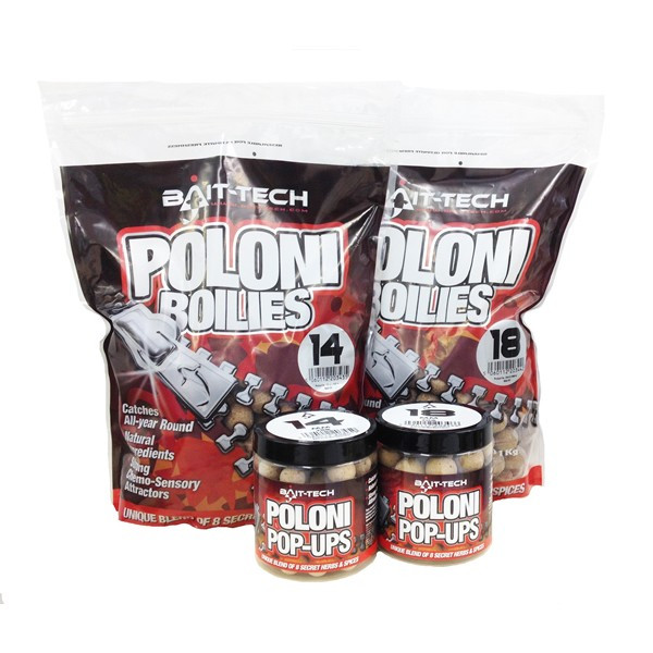 Boilies Poloni 1kg Bait-Tech (Marime boilies: 14 mm)