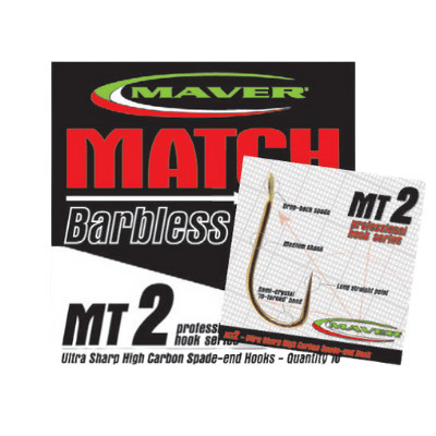 Carlige Maver Match This MT2, 10bc (Marime Carlige: Nr. 14) Maver