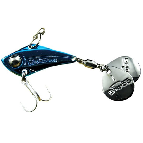 Cicada King Kong Tailspinner Blue 3cm 7g Biwaa