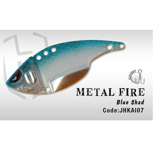 Cicada Metal Fire 5.2CM 12GR Blue shad Herakles Herakles imagine 2022
