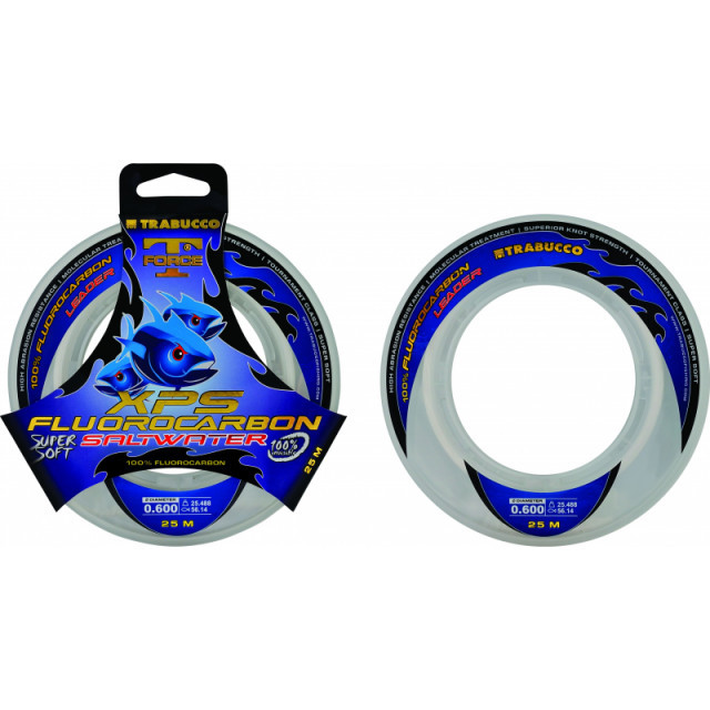 Fir monofilament Trabucco T-Force Fluorocarbon SW, 25 m pescar-expert.ro imagine 2022